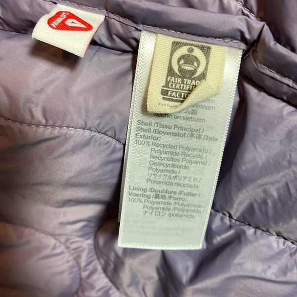 Madewell quilted oversized lightweight bomber jacket in Smokey grape - Picture 7 of 9